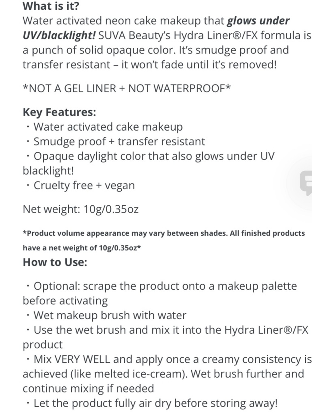 SUVA Beauty HydraFX eyeliner - Scrunchie - Picture 2 of 4